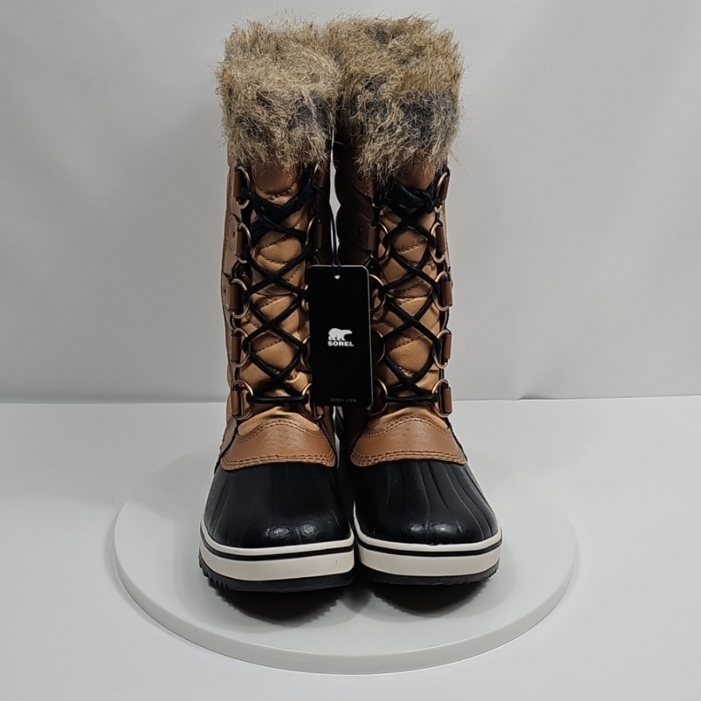 NIB Sorel Tofino II Waterproof Boots Size 6 Curry Fawn Insulated Quilted Leather - Picture 4 of 15